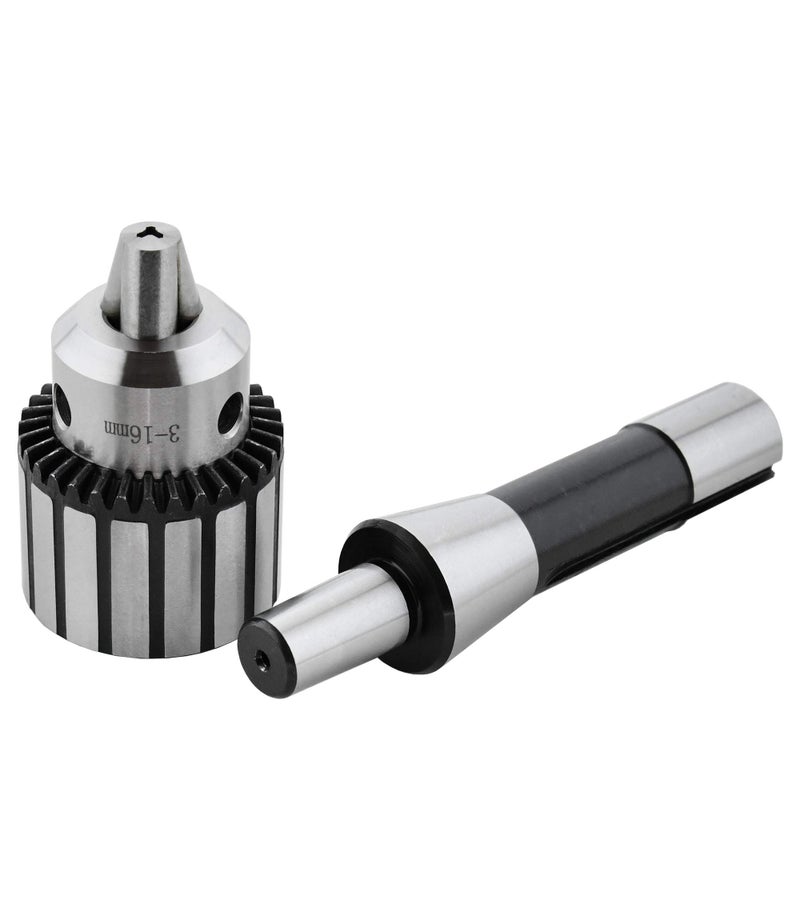 Earl Diamond Super Heavy Duty Drill Chuck 5/8" Capacity with R8 Shank Precision Integrated & Chuck Jaw Tightening Key (R8-B18) - Image 4